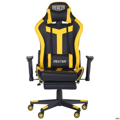 Крісло AMF VR Racer Dexter Rumble чорний/жовтий (546945)