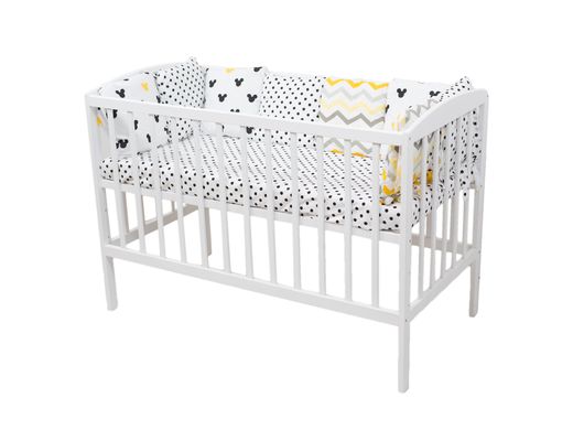 Ліжко для новонароджених Goydalka ANET, 60x120, Бук