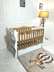 Ліжко для новонароджених Goydalka SOFI з шухлядою, 60x120, Бук