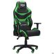 Кресло VR Racer Expert Champion черный/зеленый, фото – 1