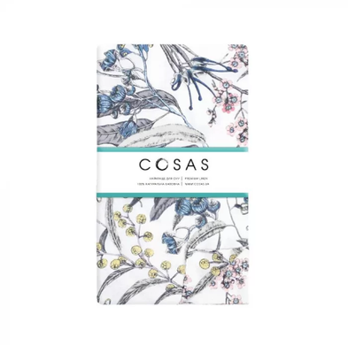 Комплект двоспальної постільної білизни COSAS FLOWERS YARD CS4