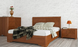 Кровать Олимп Милена с интарсией 180x190, фото – 1