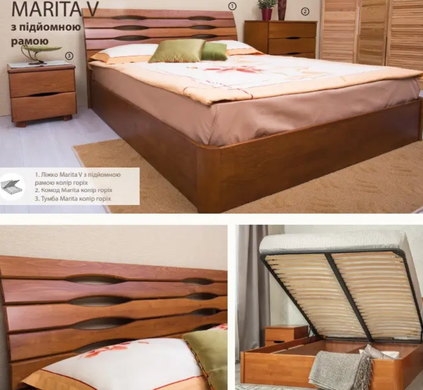 Кровать Олимп Марита V с подъемным механизмом 120x190