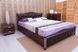 Ліжко Олімп Прованс з патиною і м'якою спинкою ромби 120x200, фото – 1