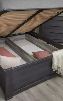 Кровать Олимп Оксфорд с мягкою спинкой и подъемным механизмом 160х200