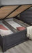 Ліжко Олімп Оксфорд з мʼякою спинкою та підйомним механізмом 160х200, фото – 2