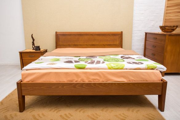 Кровать Олимп Сити без изножья с интарсией 160x190