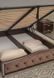 Ліжко Олімп Прованс з патиною і підйомним механізмом ромби 180x190, фото – 4