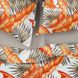 Комплект полуторної постільної білизни COSAS ORANGE PALMS, фото – 3