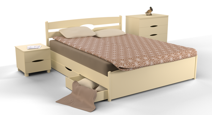 Кровать Олимп Лика Люкс с ящиками 90x200
