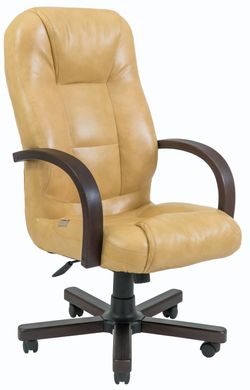Кресло Richman Севилья (натуральная кожа) Хром, М1
