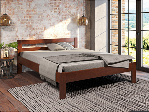 Кровать Camelia Альпина 90x190 - бук