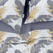 Комплект полуторного постельного белья COSAS GREY PALM, фото – 3