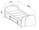 Кровать MatroLuxe Nikki (Никки) 90x200, фото – 3