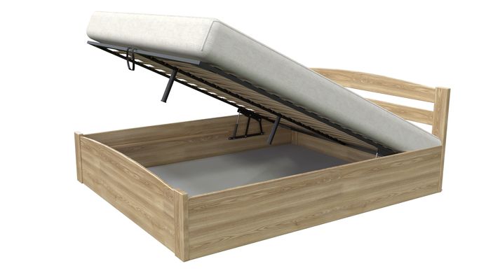 Кровать Мебликофф Скай с подъемным механизмом 160x200 - ясень