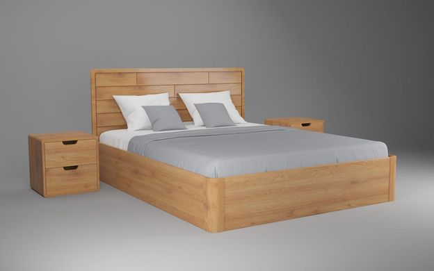 Ліжко T.Q.Project Лауро  з підйомним механізмом  120x200 - ясен