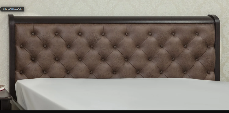 Кровать Олимп Милена с мягкой спинкой и подъемным механизмом 140x190