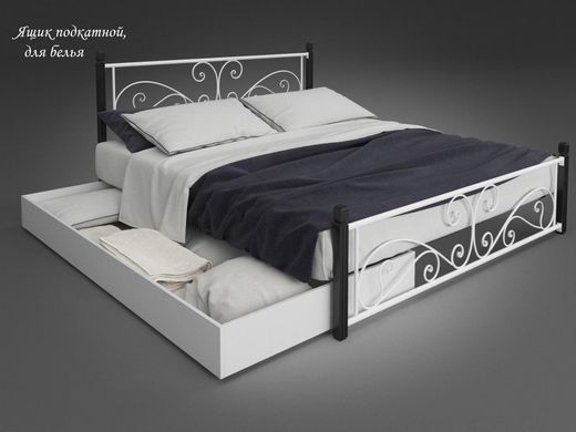 Ліжко Tenero Нарцис на деревʼяних ногах 160x190