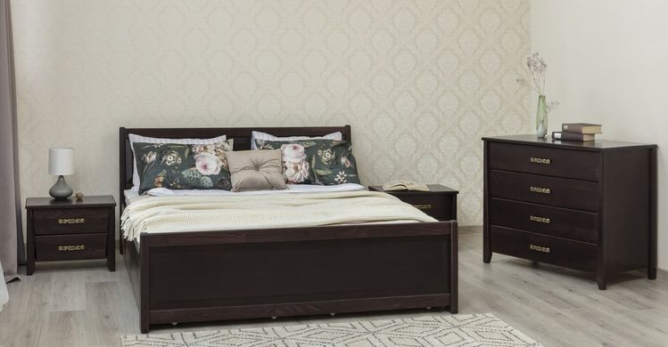 Кровать Олимп Сити с филенкой 160x190