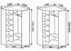 Шкаф - купе угловой Luxe Studio Стандарт 120x200x45 см - ЛДСП, фото – 7