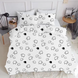 Комплект двухспального постельного белья COSAS SHEEP DARK BLACK CS4, фото – 3