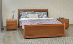 Кровать Олимп Сити с интарсией и ящиками 180x200