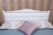 Кровать Олимп Прованс с патиной и фрезеровкой и мягкой спинкой квадраты 120x190, фото – 2