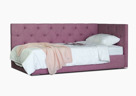 Кровать угловая Eurosof Ева с подъемным механизмом 90x200