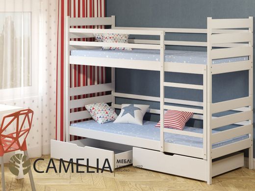 Кровать двухъярусная Camelia Ларикс 80x200 - бук