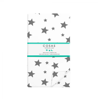 Комплект полуторної постільної білизни COSAS BIG STARS CS3