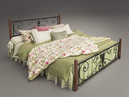 Ліжко Tenero  Крокус на дерев'яних ногах 180x190