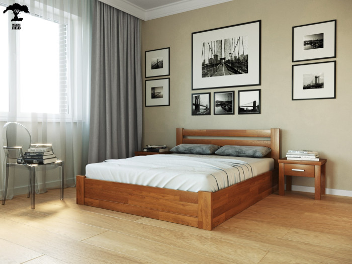 Ліжко Лев Жасмін з підйомним механізмом 140x190