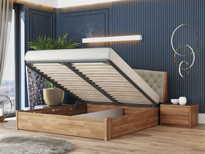 Ліжко Лев Токіо Нове 50 з підйомним механізмом 120x200