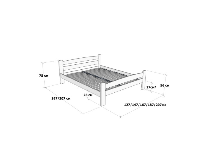 Кровать Дримка Каспер 90x200