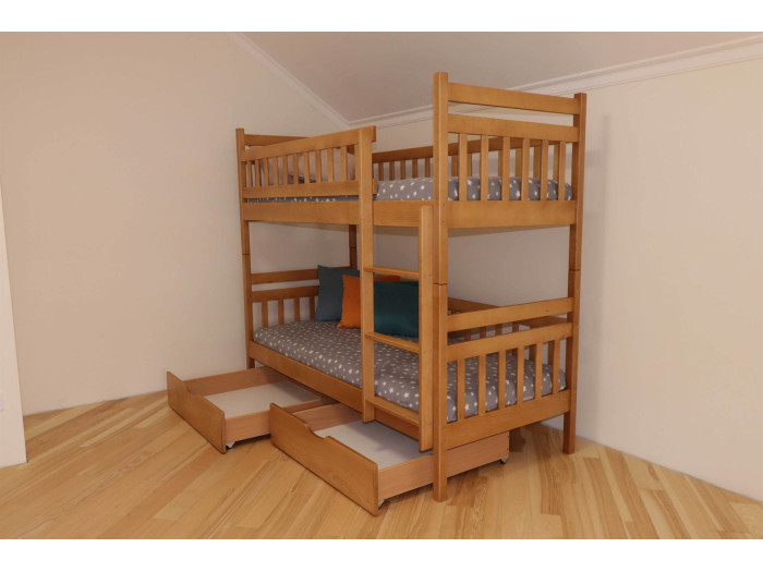 Кровать двухъярусная Дримка Том и Джерри 80x200