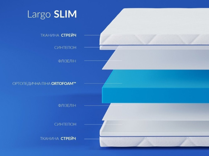 Матрас Highfoam Largo Slim (Слим) 90x200