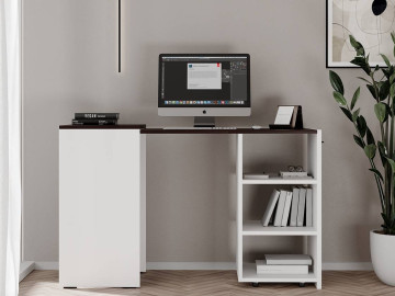 Тумба-трансформер Art in Head Dolli Белый бриллиант/Венге