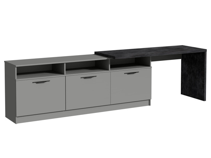 Тумба ТВ Luxe Studio ТВ Rosso распашная 300 (Россо)