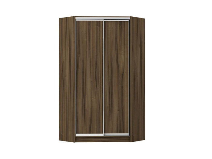 Кутова шафа - купе Luxe Studio дводверна 135x240x60 см - ЛДСП