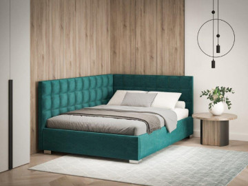 Кровать угловая Organic Натали с подъемным механизмом 160x200