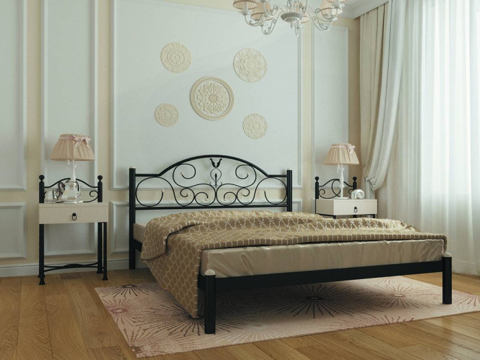 Ліжко Метал-Дизайн Анжеліка 160x200