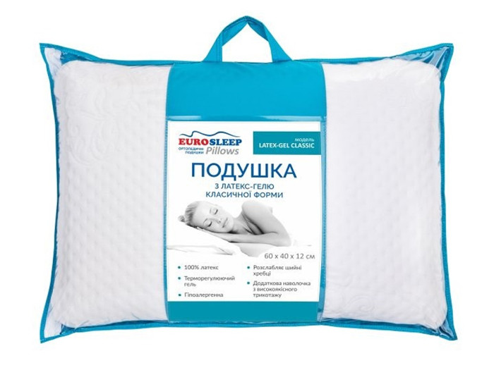 Подушка Eurosleep LATEX-GEL CLASSIС