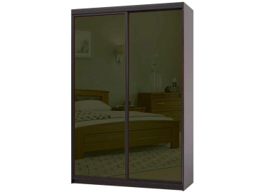 Шкаф - купе Luxe Studio Классик - 3 двухдверный 130x220x60 см - Тонированное зеркало