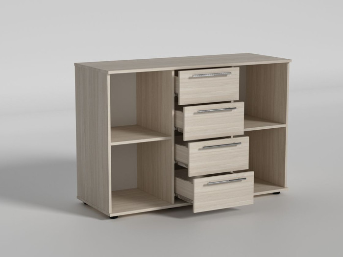 Комод Luxe Studio 4 стандарт, 122x46 см (ШxГ)