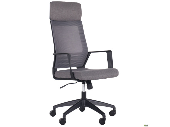Крісло AMF Twist black сірий