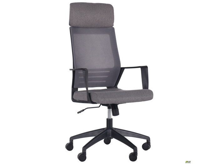 Крісло AMF Twist black сірий