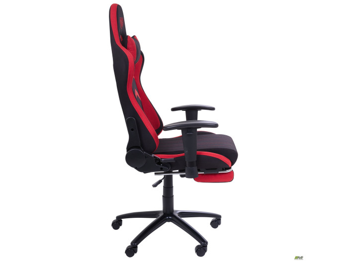 Кресло AMF VR Racer Textile Craft черный/красный