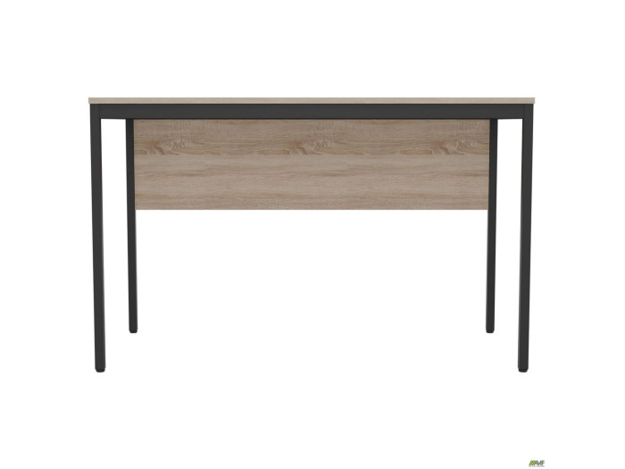 Стол AMF Осло (1187х600х750Н) черный графит, Дуб Сонома