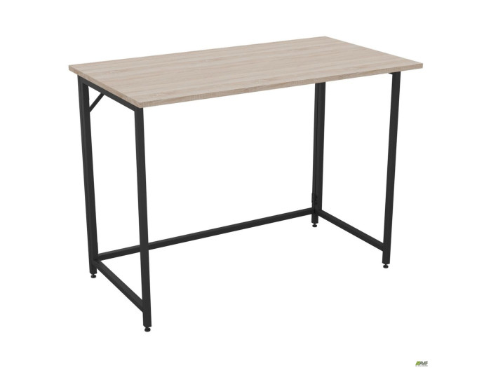 Стол AMF Fold FL1000 (1000х600х750Н) черный/Дуб Сонома