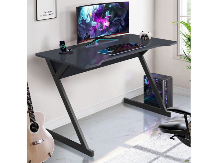 Стіл AMF Dexter DX1200 (1200х600х750Н) чорний графіт/Антрацит